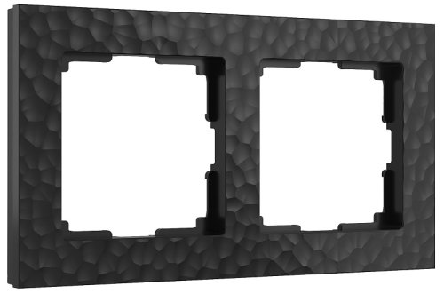 Рамка универсальная Werkel Hammer 2-м. черный картинка